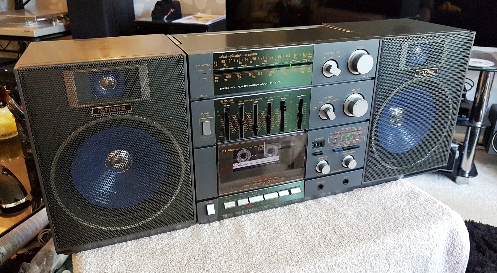 Fisher PH-430LG Portable Compo System Speaker Transplant - 27 May 2018 (1).jpg