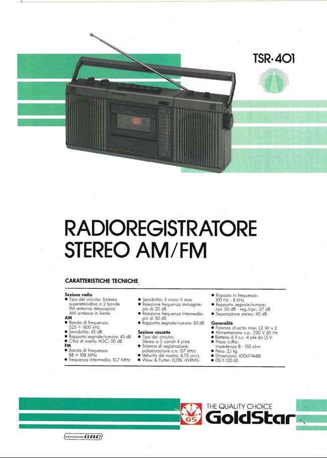 GoldStar TSR-401.jpg
