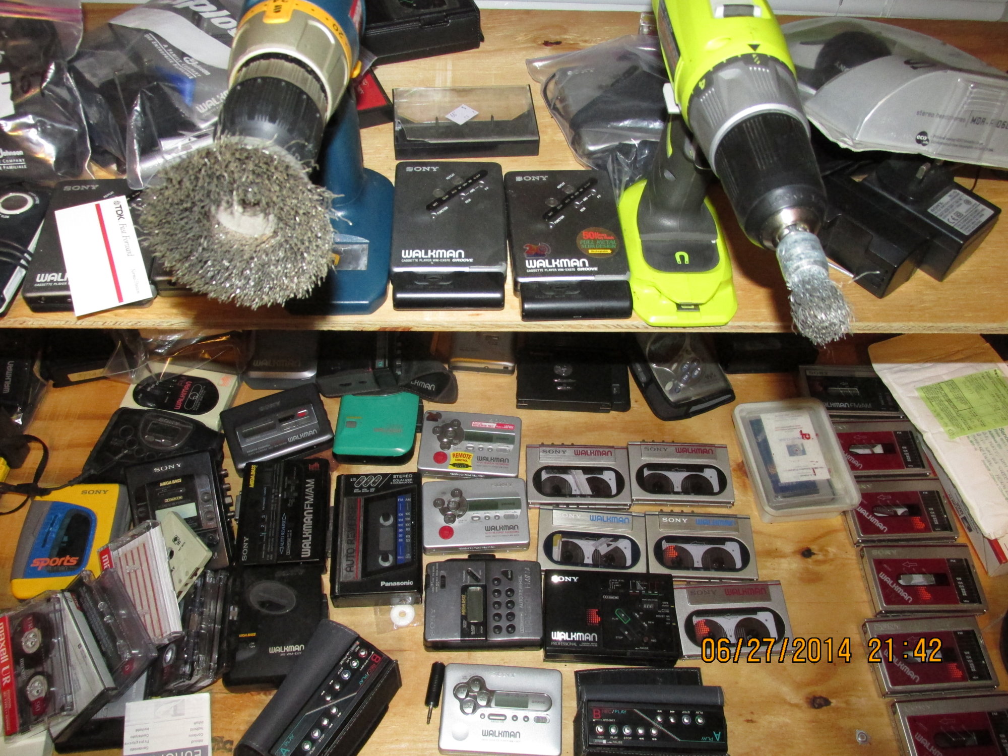 IMG_0443 Cleaning drill walkmans.JPG