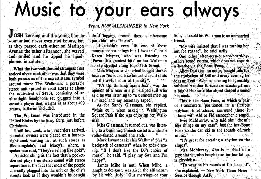 Music to your ears always - The Canberra Times13 Jul 1980.png