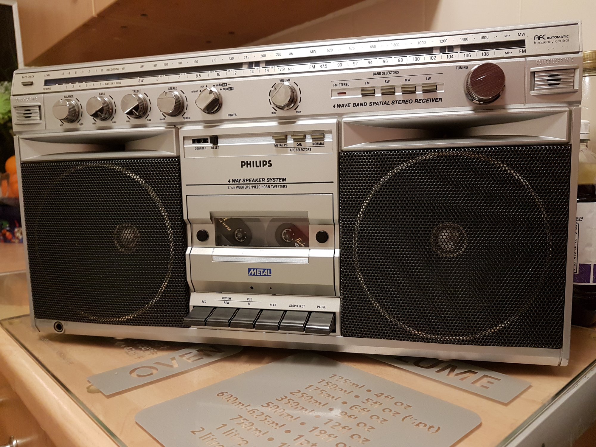 Philips D8514 Stereo Radio Cassette - January 2016 (13).jpg