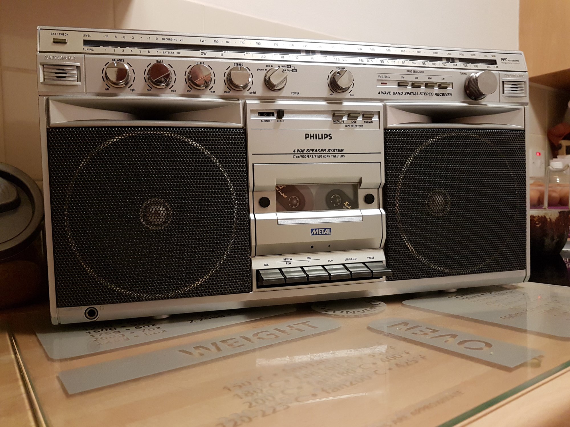 Philips D8514 Stereo Radio Cassette - January 2016 (23).jpg