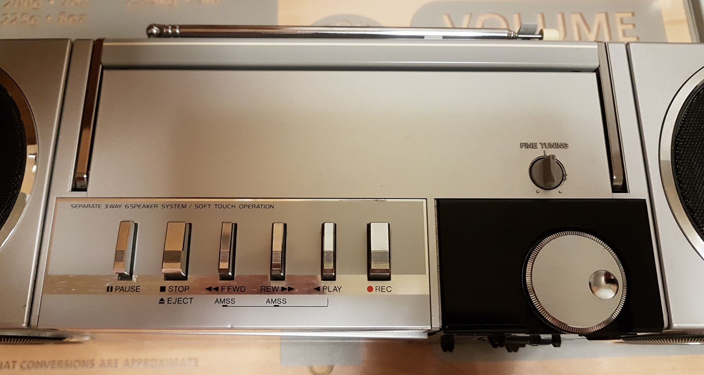 Sanyo M7755K Radio Recorder - February 2017 (6).jpg