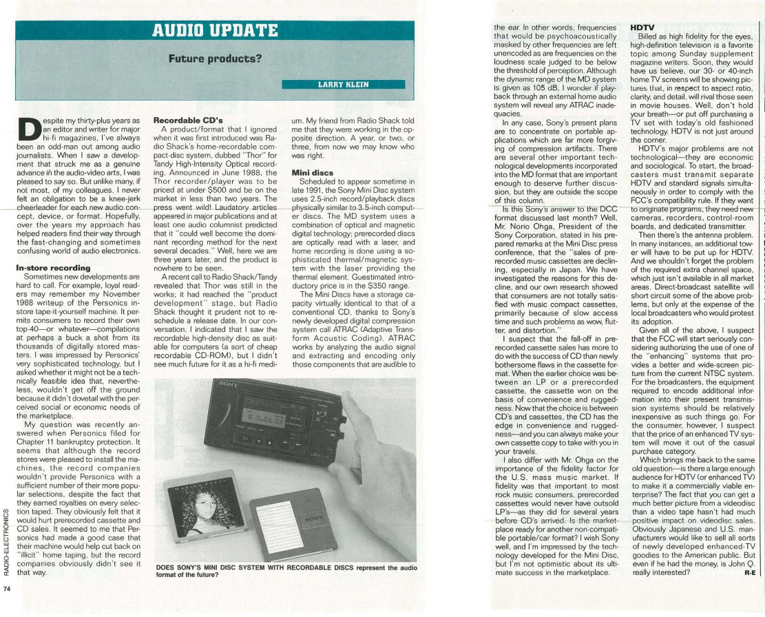 Sony MD Radio Electronics (September 1991).png