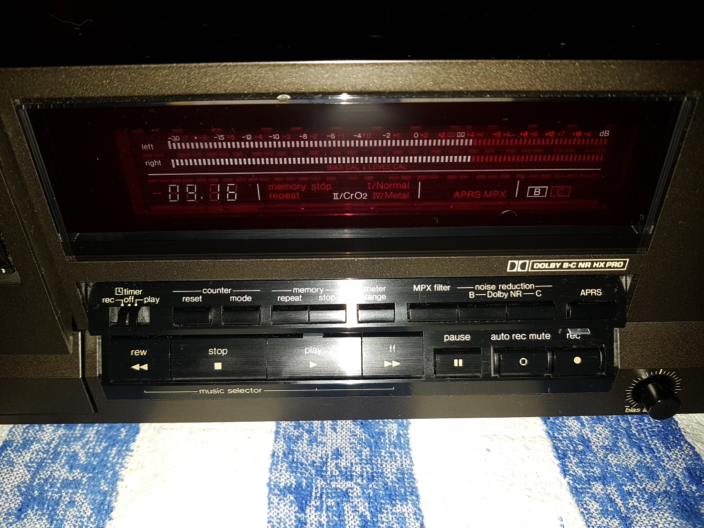 Technics RS-B655 Stereo Cassette Deck Service & Clean - 22 February 2017 (5).jpg