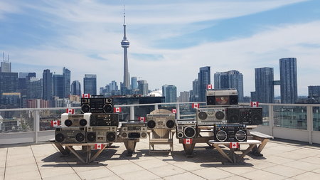 12 HOLY GRAIL BOOMBOXES CELEBRATE CANADA'S 150th B DAY TORONTO SKYLINE 7.jpg