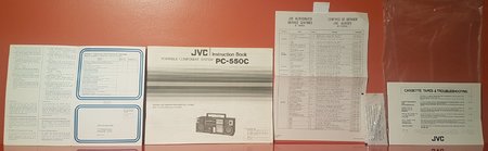 JVC PC-550C JVC PC-55C INSTRUCTION BOOK MANUAL WELTRON CLAIRTONE BRAUN one.jpg